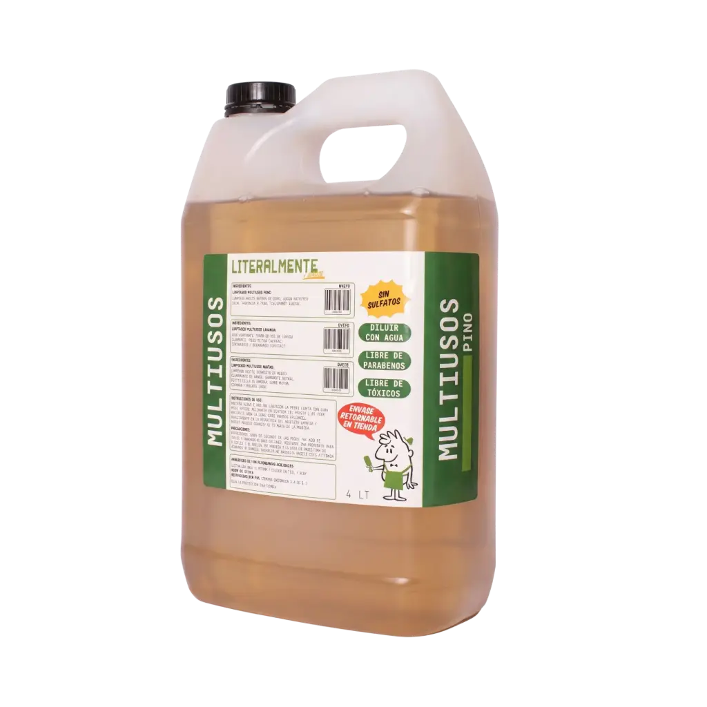 [21681021] Limpiador Multiusos Biodegradable 4L - Pino 