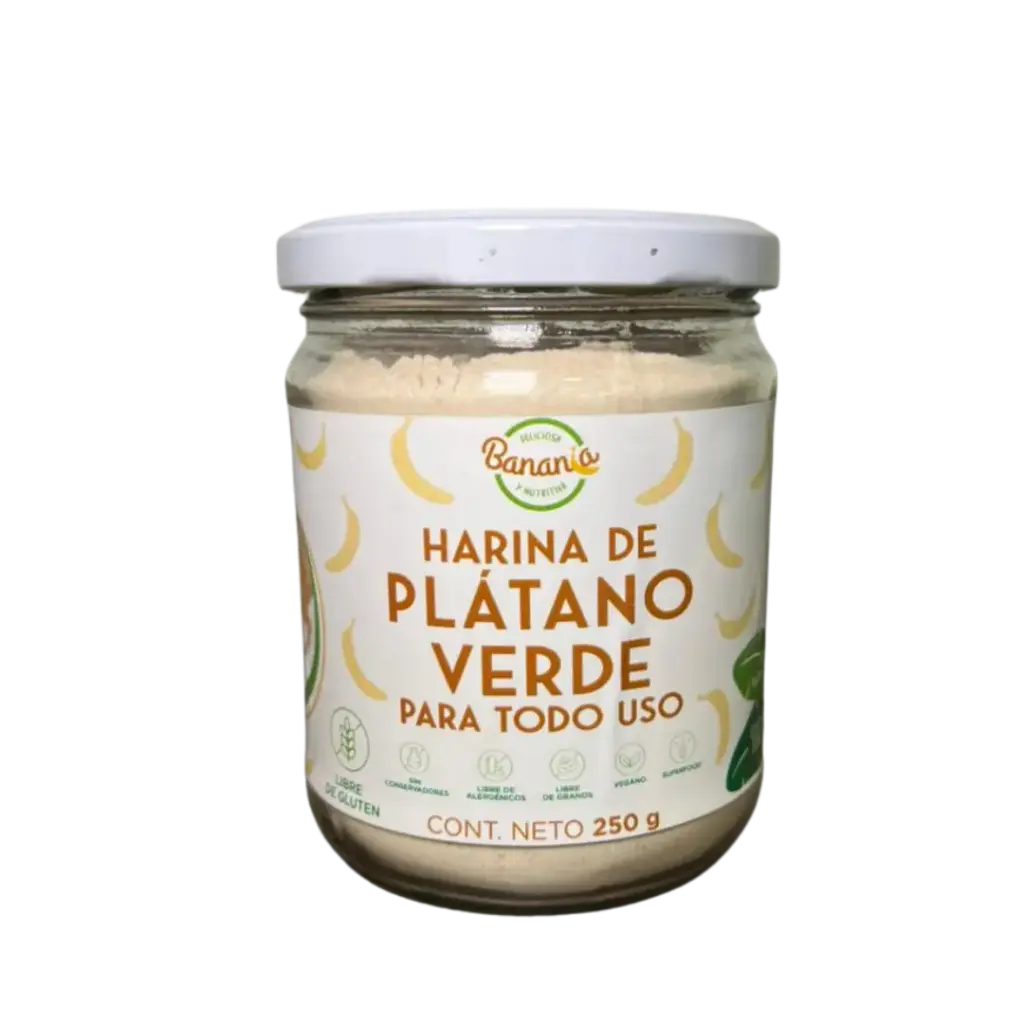 Harina Plátano Todo Uso 250gr Sin Gluten