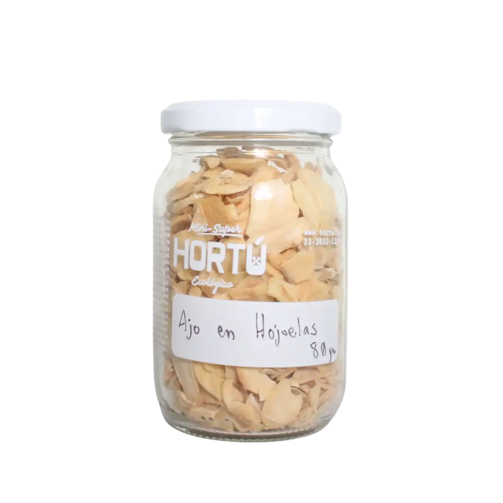Ajo en Hojuelas - Frasco 80gr 