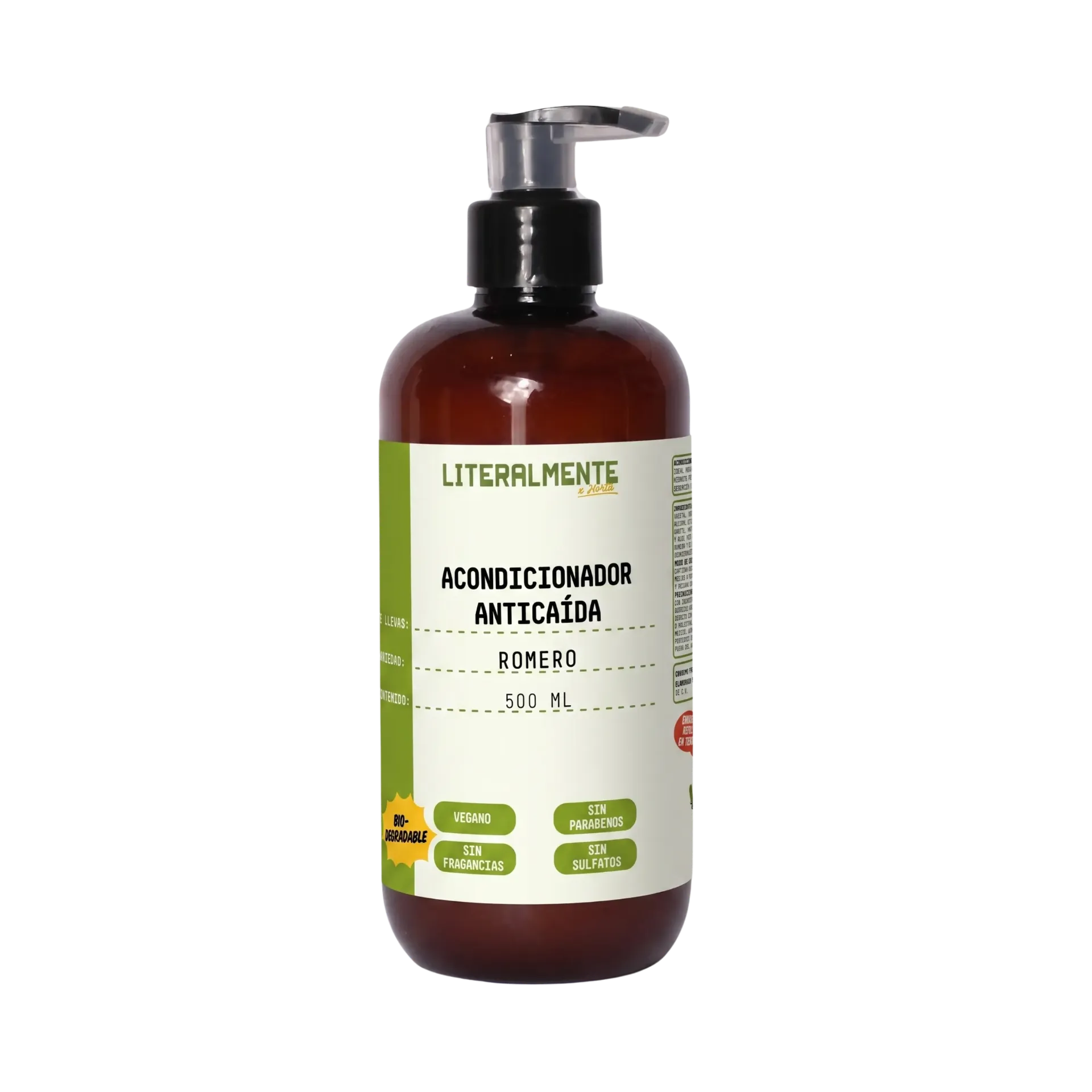 Acondicionador Anticaída Romero/Sándalo - Envase 500ml 