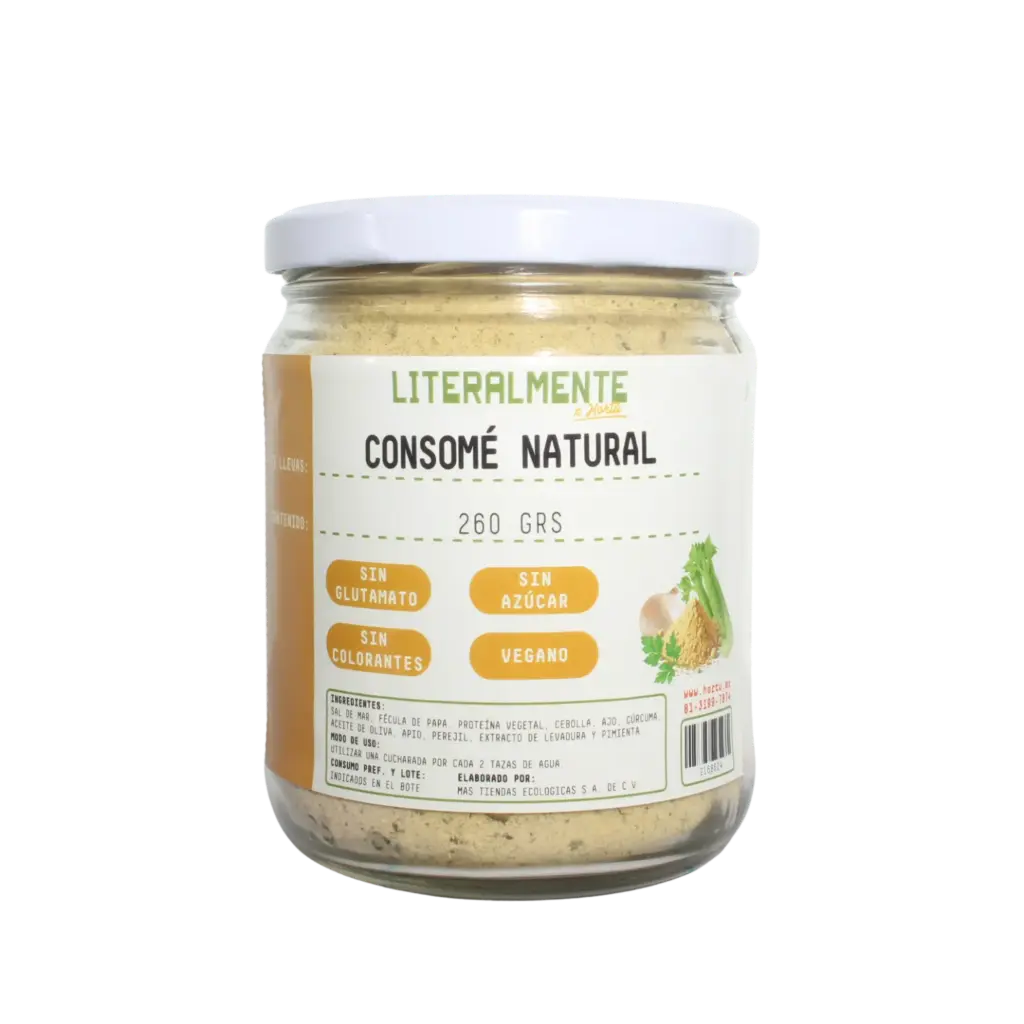 Consomé Natural - Frasco 260gr