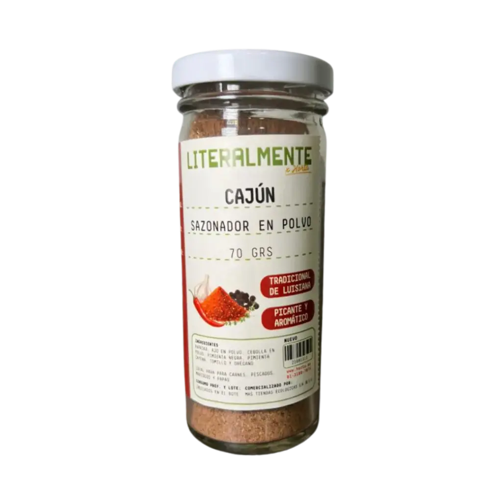 [21681313] Cajun estilo Louisiana - Frasco 70gr