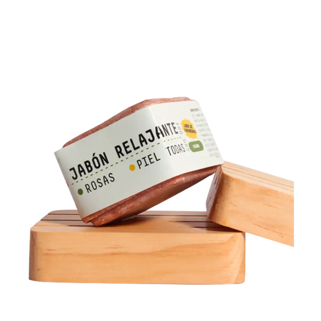 [2168908] Jabon Relajante & Exfoliante Rosas 100gr
