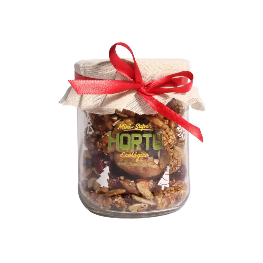 [2168802] Bote Navideño - Mix Garapiñado Grande 200 gr