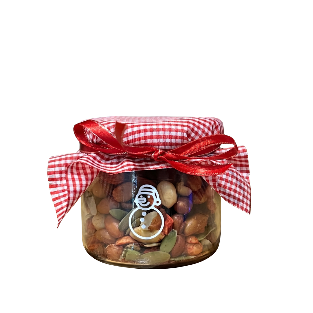 [2168803] Bote Navideño - Nueces Enchiladas 170 gr