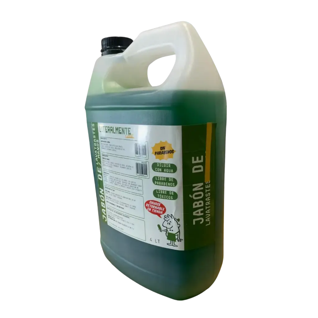 [21681035] Lavatrastes Biodegradable 4L