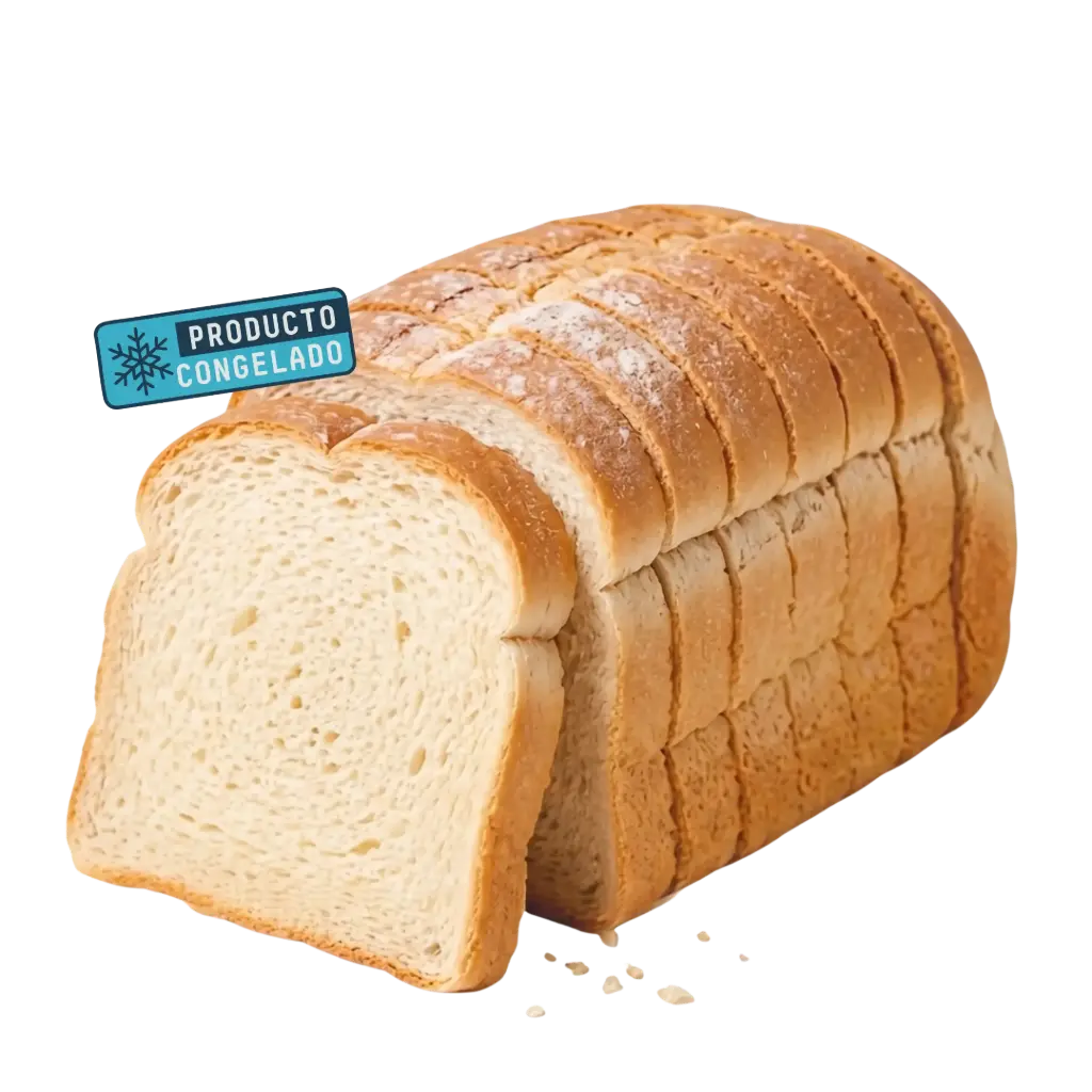 [2168240] Barra de Pan Blanco de Masa Madre Rebanado - 600grs