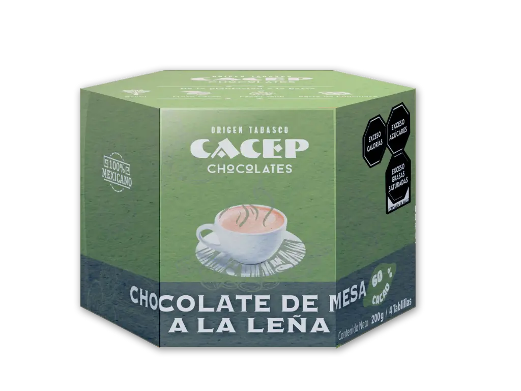 Chocolate a la Leña Molinillo 4 Tab/200gr