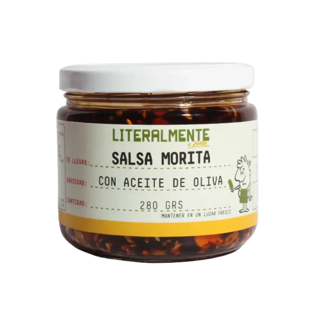 [2168459] Salsa Morita con Aceite de Oliva Frasco (215gr)