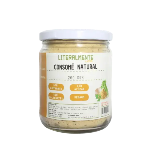 [2168624] Consomé Natural - Frasco 260gr