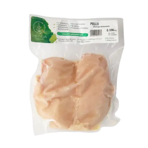 [21681486] Pechuga Pollo Sin Hueso 590gr aprox Congelado Vikinga Tropical
