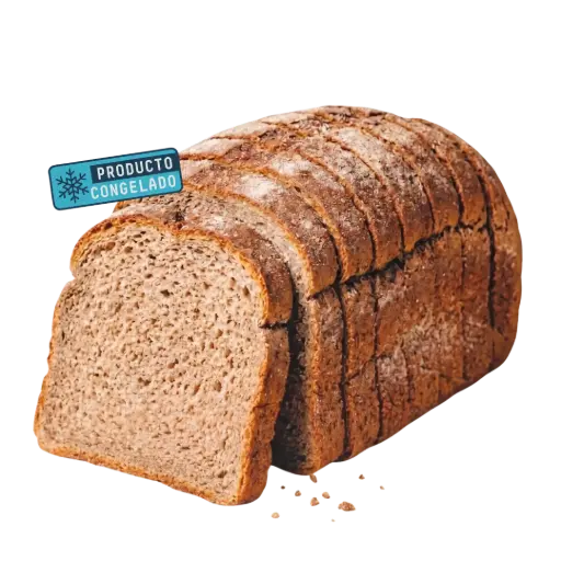 Barra de Pan Centeno con Masa Madre Rebanado - 600grs