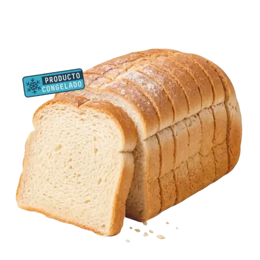 [2168240] Barra de Pan Blanco de Masa Madre Rebanado - 600grs