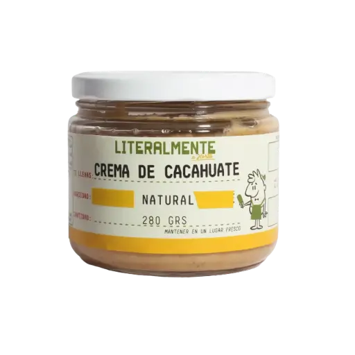 [2168685] Crema de Cacahuate Natural - 280gr Frasco