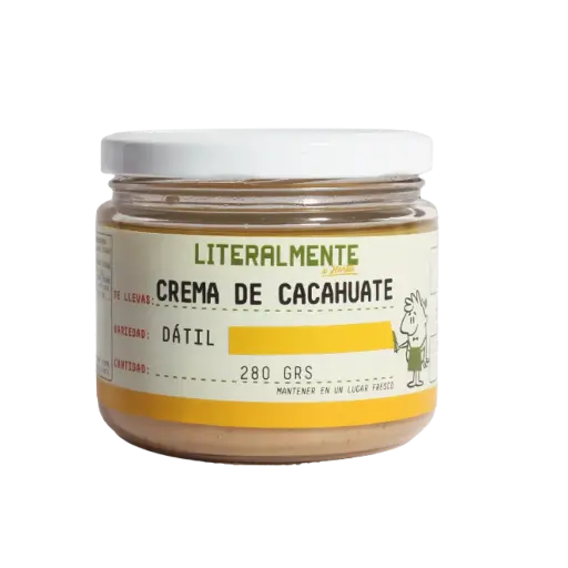 [2168686] Crema de Cacahuate con Dátil - 280gr Frasco