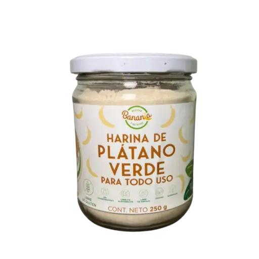 [7503052145208] Harina Plátano Todo Uso 250gr Sin Gluten