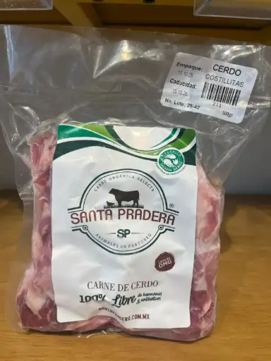 Costillitas de Cerdo 500gr - Santa Pradera