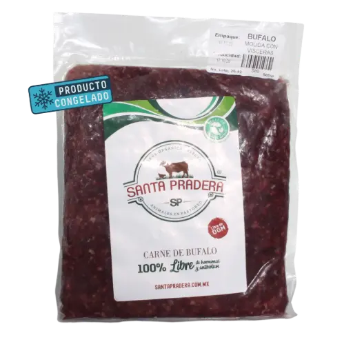 Molida Primal Búfalo Libre Pastoreo 500gr - Santa Pradera